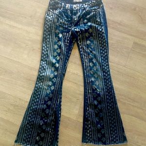 Free people bell bottom jeans